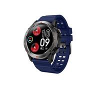 Smartbluetooth bracelet NX9 bleu acier sport ecg météo G