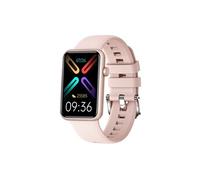 Smartbluetooth bracelet QT5 pink glue sport santé blood oxygen
