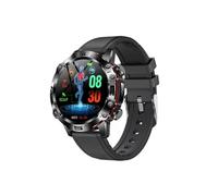 Smartbluetooth casque montre ET482 bracelet cuir noir sport sommeil sain