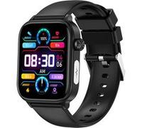 Smartbluetooth casque montre ET570 bracelet noir sport sommeil sain