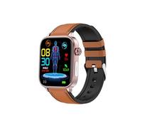 Smartbluetooth casque montre ET570 gold brown bracelet sport sommeil sain