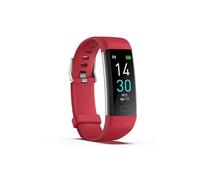 Smartbluetooth casque montre HS5 bande de caoutchouc rouge sport sommeil sain