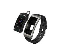 Smartbluetooth casque montre K13S silver black silicone bracelet sport sommeil sain
