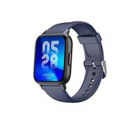 Smartbluetooth casque montre QS16P0 bracelet en caoutchouc bleu sport sommeil sain