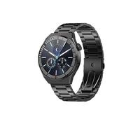 Smartbluetooth casque montre t3pro silver bracelet en acier sport bien-être sommeil