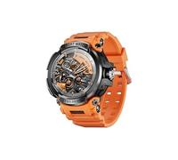 Smartbluetooth casque montre T90 orange bracelet sport sommeil sain