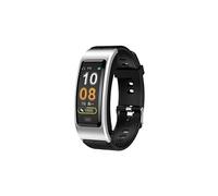 Smartbluetooth casque montre TB7 bracelet en cuir silicone argent sport sommeil sain