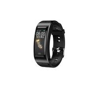 Smartbluetooth casque montre TB7 bracelet en silicone noir sport sommeil sain