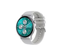 Smartbluetooth montre AMoled1.43 bracelet argent sport santé