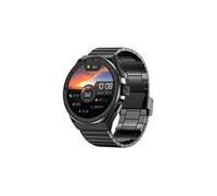 Smartbluetooth montre BM01 bracelet en acier noir sport pour un sommeil sain