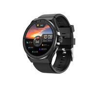 Smartbluetooth montre BM09s bracelet en cuir noir sport santé N18