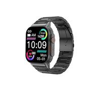 Smartbluetooth montre G41 bracelet en acier noir sport santé sang oxygène imperméable