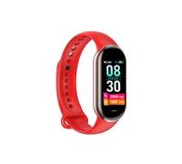 Smartbluetooth montre GM87 bracelet rouge sport bien-être sommeil imperméable