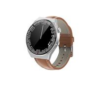 Smartbluetooth montre gt3pro bracelet cuir brun sport sommeil sain