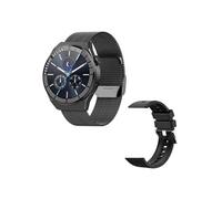 Smartbluetooth montre gt3pro bracelet en acier noir sport sommeil sain