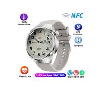 Smartbluetooth montre GT4PRO acier noir + bracelet en caoutchouc sport sommeil sain 003