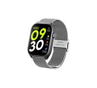 Smartbluetooth montre GTS7 bracelet en acier argenté sport sommeil sain