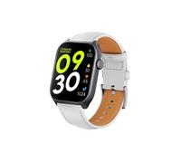 Smartbluetooth montre GTS7 bracelet en cuir blanc sport sommeil sain