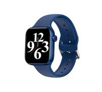 Smartbluetooth montre s9ultra2 blue bracelet silicone fréquence cardiaque température corporelle