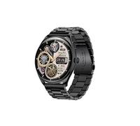 Smartbluetooth montre T55 bracelet en acier noir sport pour un sommeil sain