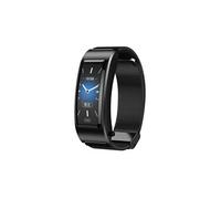 Smartbluetooth montre TB7 bracelet en acier noir sport santé blood oxygen