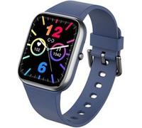 Smartbluetooth montre Y9PR bleu bracelet en caoutchouc sport santé blood oxygen