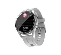 Smartbluetooth montre Z346 silver bracelet en acier sport étanche ecg