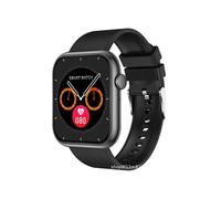 Smartbluetooth watch QX7PRO bande noire fréquence cardiaque santé température du corps
