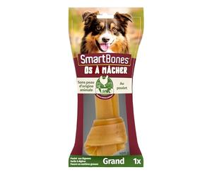 SmartBones Grand os à mâcher au poulet pour chien