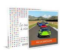SMARTBOX - 2 tours au volant d'une supercar sur le circuit de Fay de Bretagne - Coffret Cadeau Sport & Aventure G