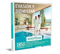 Smartbox - Boîte Cadeau d'amour pour Les Couples - Évasion et Bien-être - Idée Cadeau Originale - 1 Nuit avec dessiege et Spa, Baignoire d'hydromassage, Traitement ou dîner pour 2 Personnes