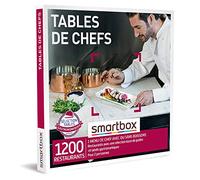 SMARTBOX - Coffret Cadeau Couple - Idée cadeau original - Expérience gourmande à deux : Dîner dans un restaurant gastronomique