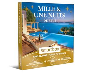 SMARTBOX - Coffret Cadeau Couple - Idée cadeau original : Séjours d'exception pour une escapade romantique à deux