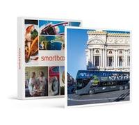 Coffret Cadeau SMARTBOX - Dîner insolite 3 plats avec visite de Paris dans le bus à impériale Le Champs-Élysées- Gastronomie G