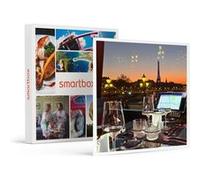 Coffret Cadeau SMARTBOX - Dîner insolite 3 plats avec visite de Paris dans le bus à impériale Le Saint-Germain 1920- Gastronomie G