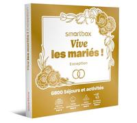 Smartbox - Coffret Cadeau Femme - Vive Les mariés ! Exception - idée Cadeau pour Elle - 1 séjour ou 1 activité Romantique pour 2 Personnes