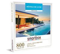 Smartbox - Coffret Cadeau Hôtels de Luxe - Idée Cadeau - Une Nuit avec Petit-déjeuner dans Un établissement de Prestige pour 2