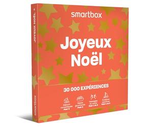 Smartbox - Coffret Cadeau - Joyeux Noël - 1 séjour ou 1 activité pour 1 ou 2 Personnes