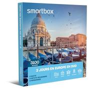 Smartbox - Coffret cadeau Le meilleur de l'Europe lors de 2 ou 3 jours en duo - Idée cadeau voyage