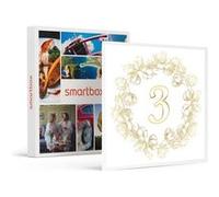 Coffret Cadeau SMARTBOX - Noces de froment : 3e anniversaire de mariage de rêve !- Multi-thèmes G