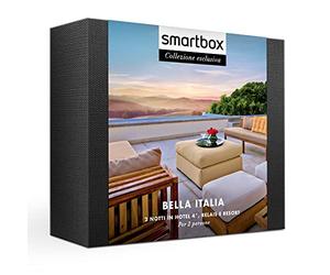 smartbox - Coffret Cadeau pour Homme ou Femme - Bella Italia - Idées Cadeaux Originales - 2 Nuits avec Petit déjeuner pour 2 Personnes