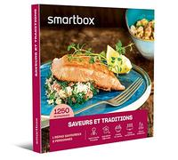 Smartbox - Coffret Cadeau Saveurs et Traditions - Idée Cadeau Gourmand - Un Repas pour 2 Personnes