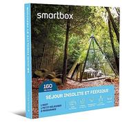 Smartbox - Coffret cadeau Séjour insolite et féérique - Idée cadeau originale - Une nuit avec petit-déjeuner pour 2 personnes