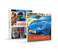 Smartbox - Coffret Cadeau - Stage Pilotage Enfant : 3 Tours de Circuit au Volant d'une Alpine A110-3 Tours de Circuit au Volant d'une Alpine A110 pour 1 Enfant