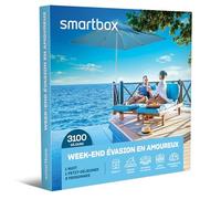 Smartbox - Coffret cadeau Week-end évasion en amoureux - Idée cadeau voyage romantique pour un couple - Une nuit pour 2 personnes