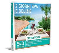 Smartbox - Deux Jours Spa et Délices - Coffret Cadeau Couple, 1 Nuit avec Petit-déjeuner, Dîner et Pause Wellness pour 2 Personnes, Idées Cadeaux Original