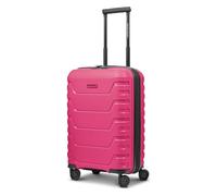 Smartbox Valise Cabine Extensible S+ 55 cm | Trolley Rigide 37×23-26×55 cm léger avec 4 Doubles Roues & Serrure TSA | polypropylène Robuste - Edition 01