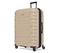 SMARTBOX Édition 01 Article de base, beige, Koffer L (76 cm) erweiterbar, Valise rigide avec roulettes pivotantes