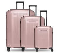 SMARTBOX Édition 02 Article de base, Rose métallisé., Kofferset (3-teilig), Lot de 3 valises rigides avec roulettes pivotantes