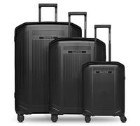 SMARTBOX Édition 02 Article de base, Noir métallisé, Kofferset (3-teilig), Lot de 3 valises rigides avec roulettes pivotantes